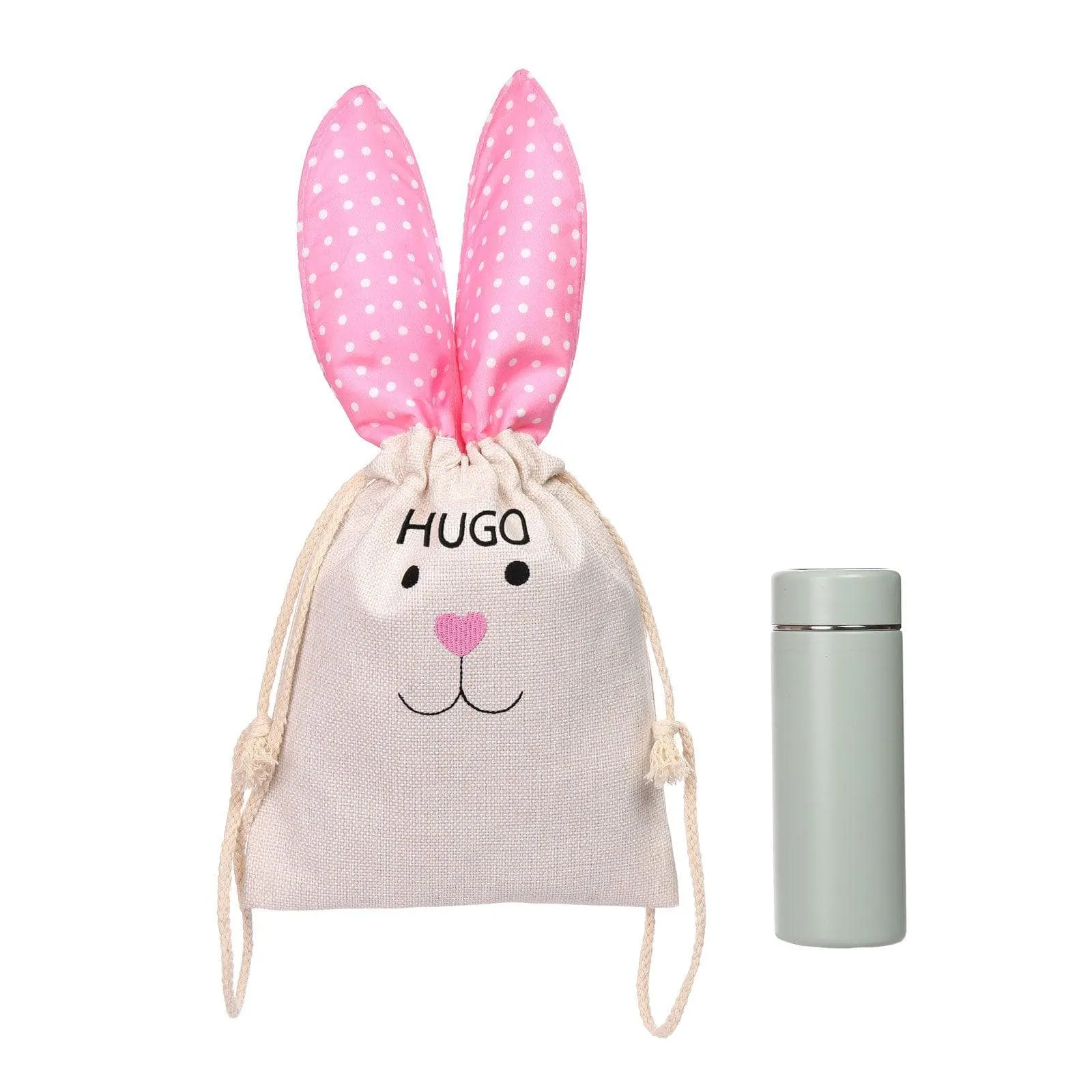 Hop into Easter with Personalized Bunny Baskets / Pink / Green / Blue