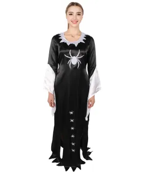 HPO Adult Women's Fancy Dress Vampire Costume I Suitable for Halloween I Flame-retardant Synthetic Fabric