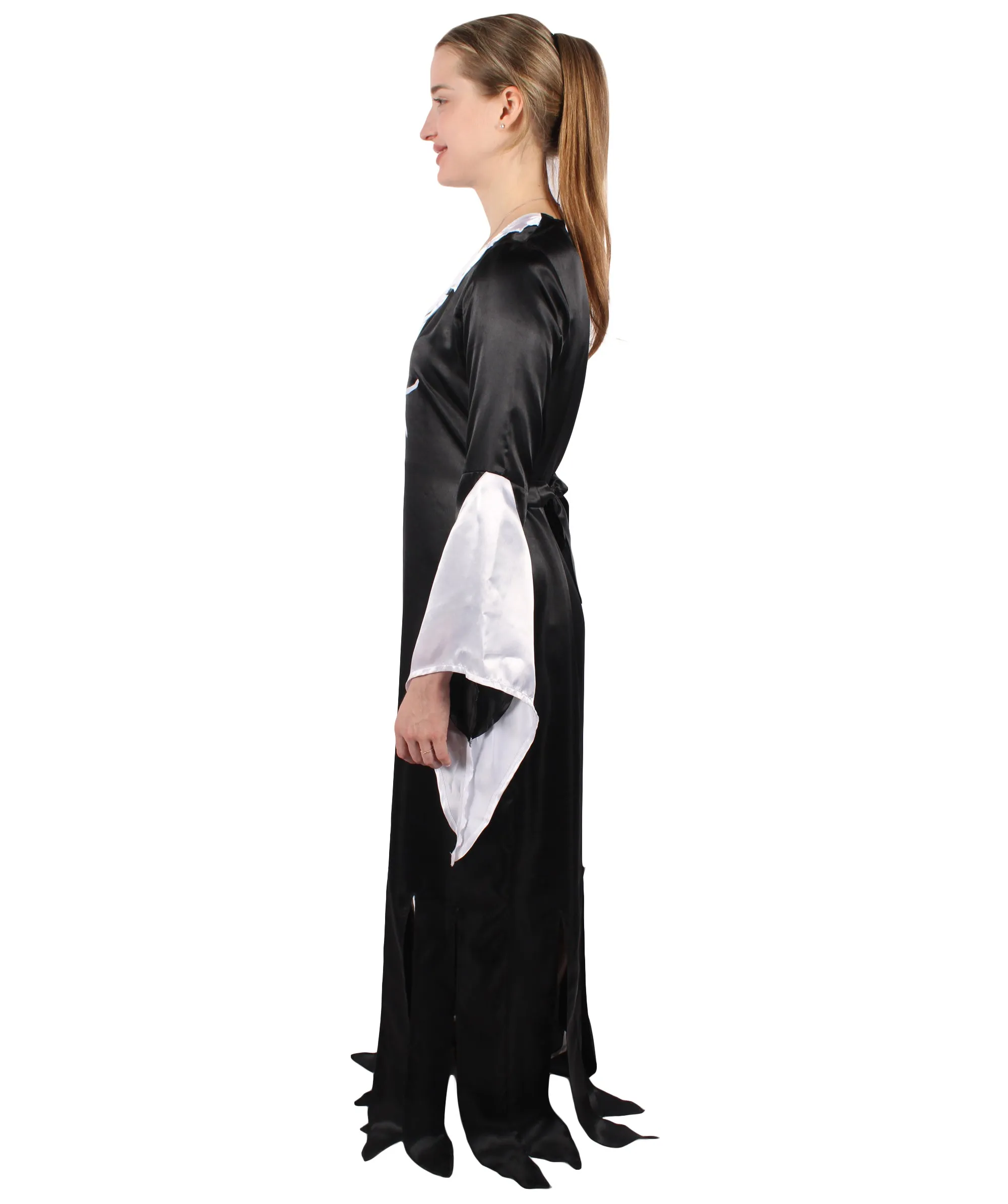 HPO Adult Women's Fancy Dress Vampire Costume I Suitable for Halloween I Flame-retardant Synthetic Fabric