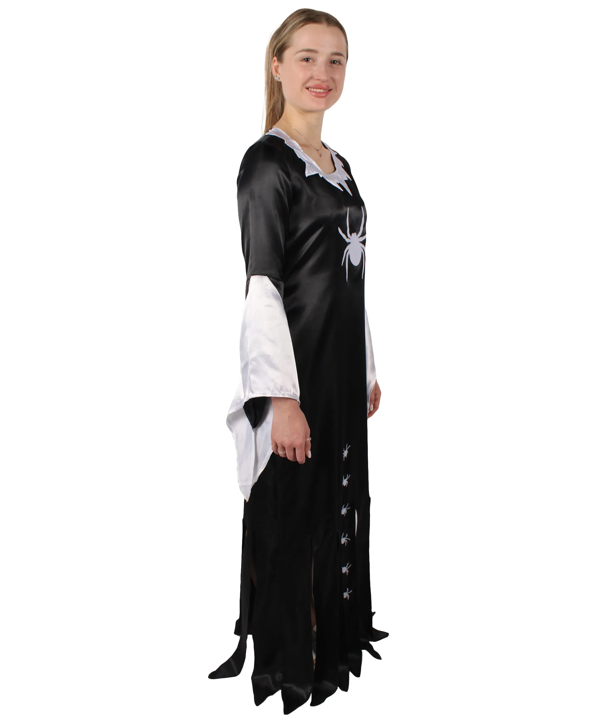 HPO Adult Women's Fancy Dress Vampire Costume I Suitable for Halloween I Flame-retardant Synthetic Fabric