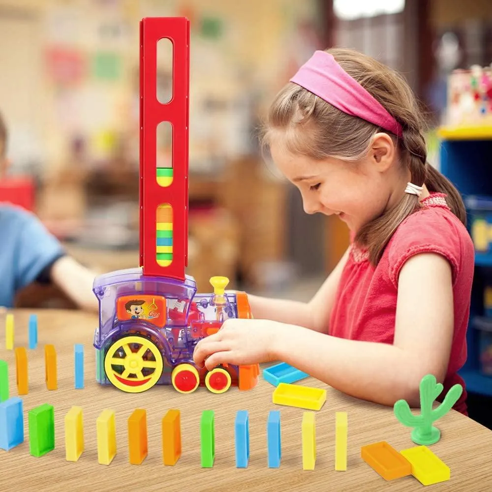Intelligent Domino Toy Train