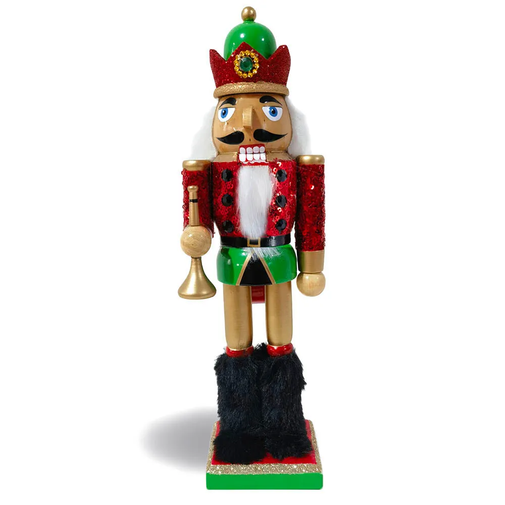 Jazzy King Nutcracker Furry Boots