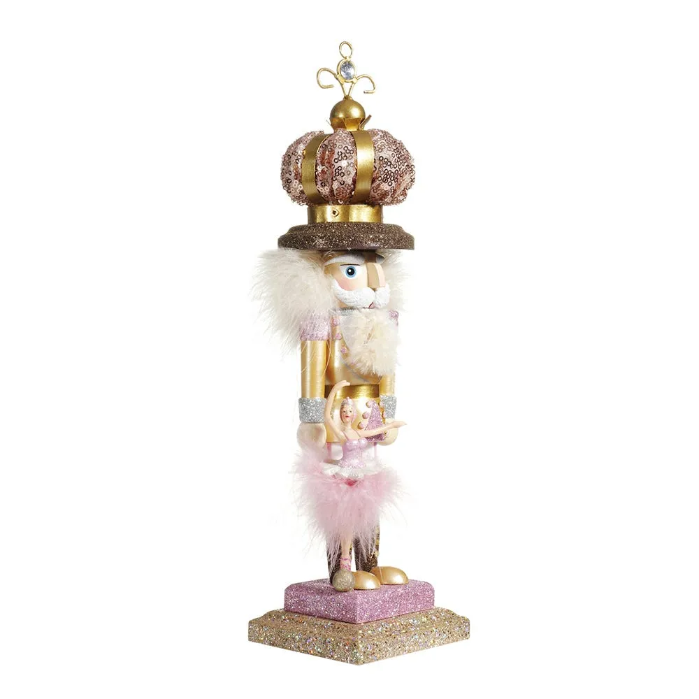 Kurt Adler 14-Inch Hollywood™ Ballet and Crown Nutcracker