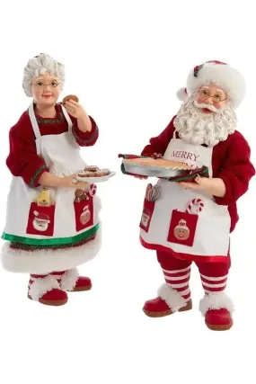 Kurt Adler Fabriché™ Mr. and Mrs. Claus Dessert