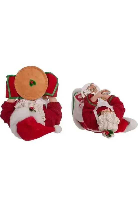 Kurt Adler Fabriché™ Mr. and Mrs. Claus Dessert