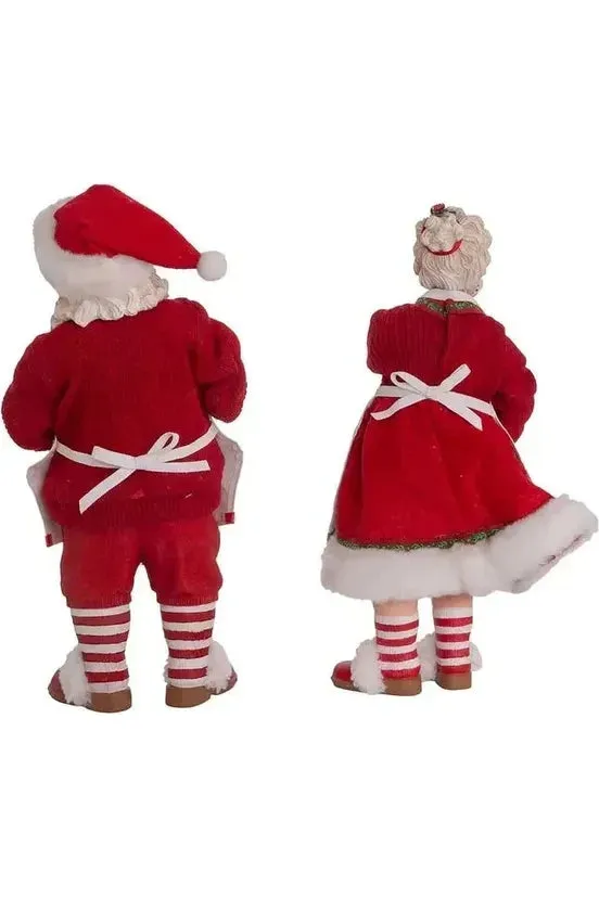 Kurt Adler Fabriché™ Mr. and Mrs. Claus Dessert