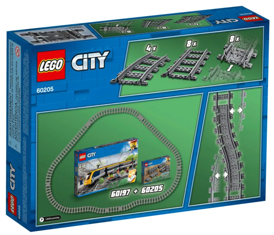 LEGO 60205: City: Train Tracks