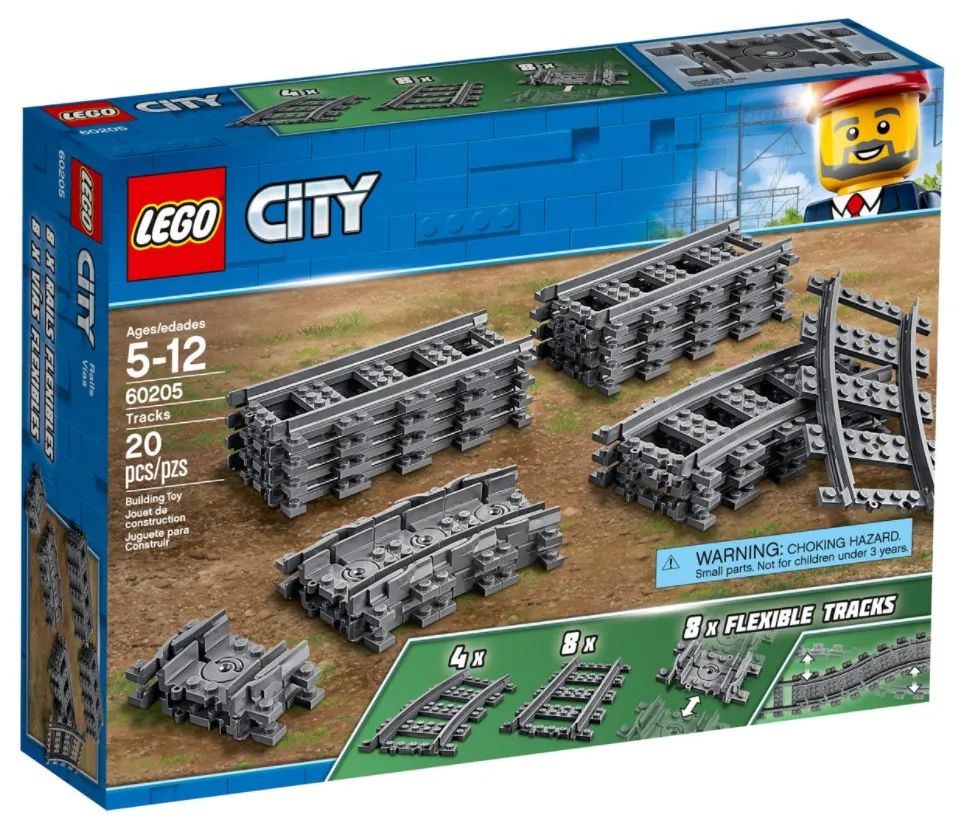 LEGO 60205: City: Train Tracks