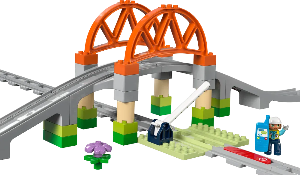 LEGO DUPLO Train Bridge and Tracks Expansion Set 10426