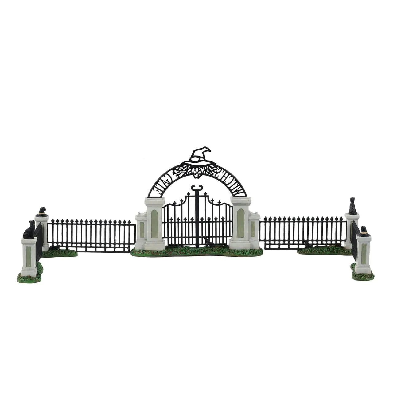 Lemax Spooky Town - Witch Gate - Set of 5