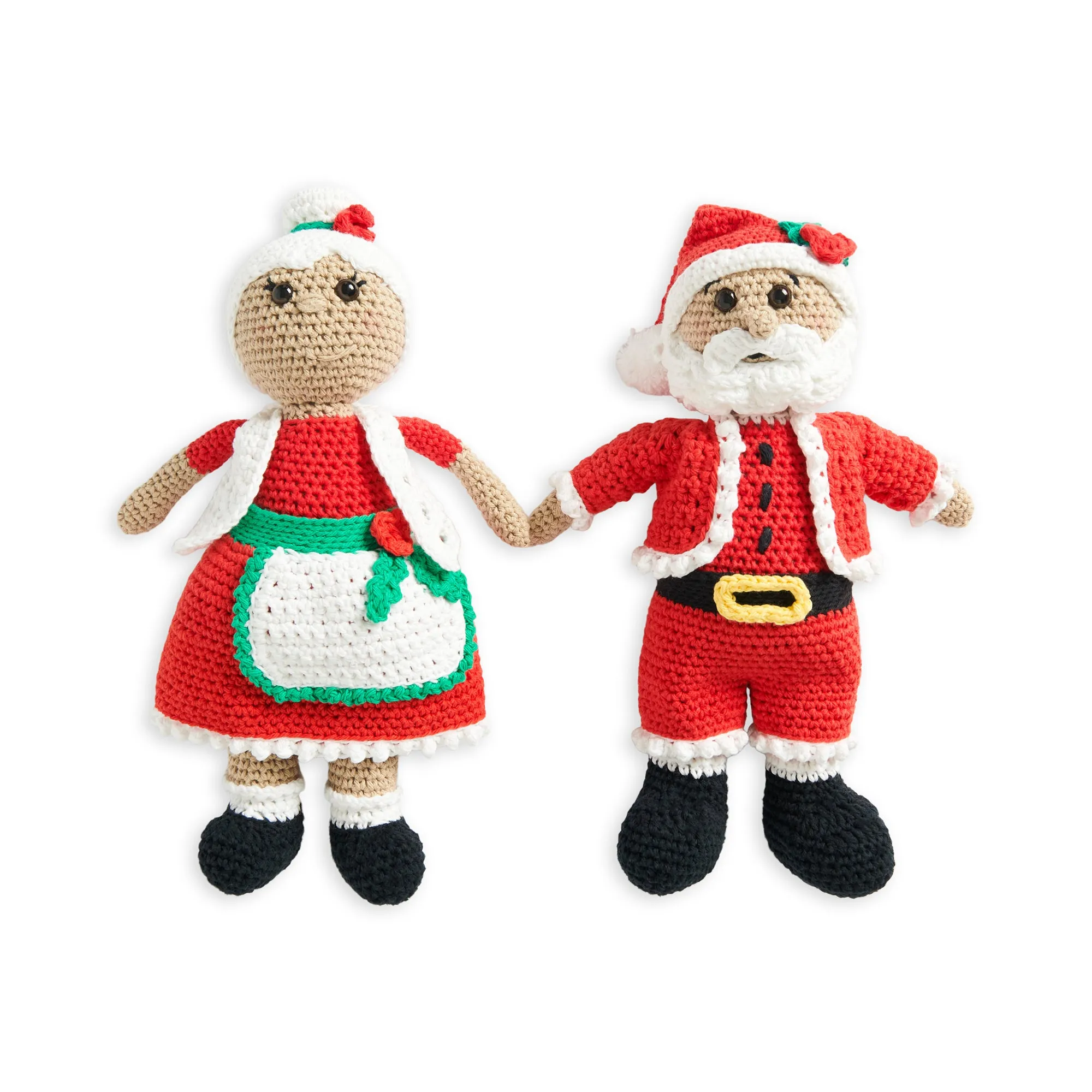Lily Crochet Santa & Mrs Claus Dolls