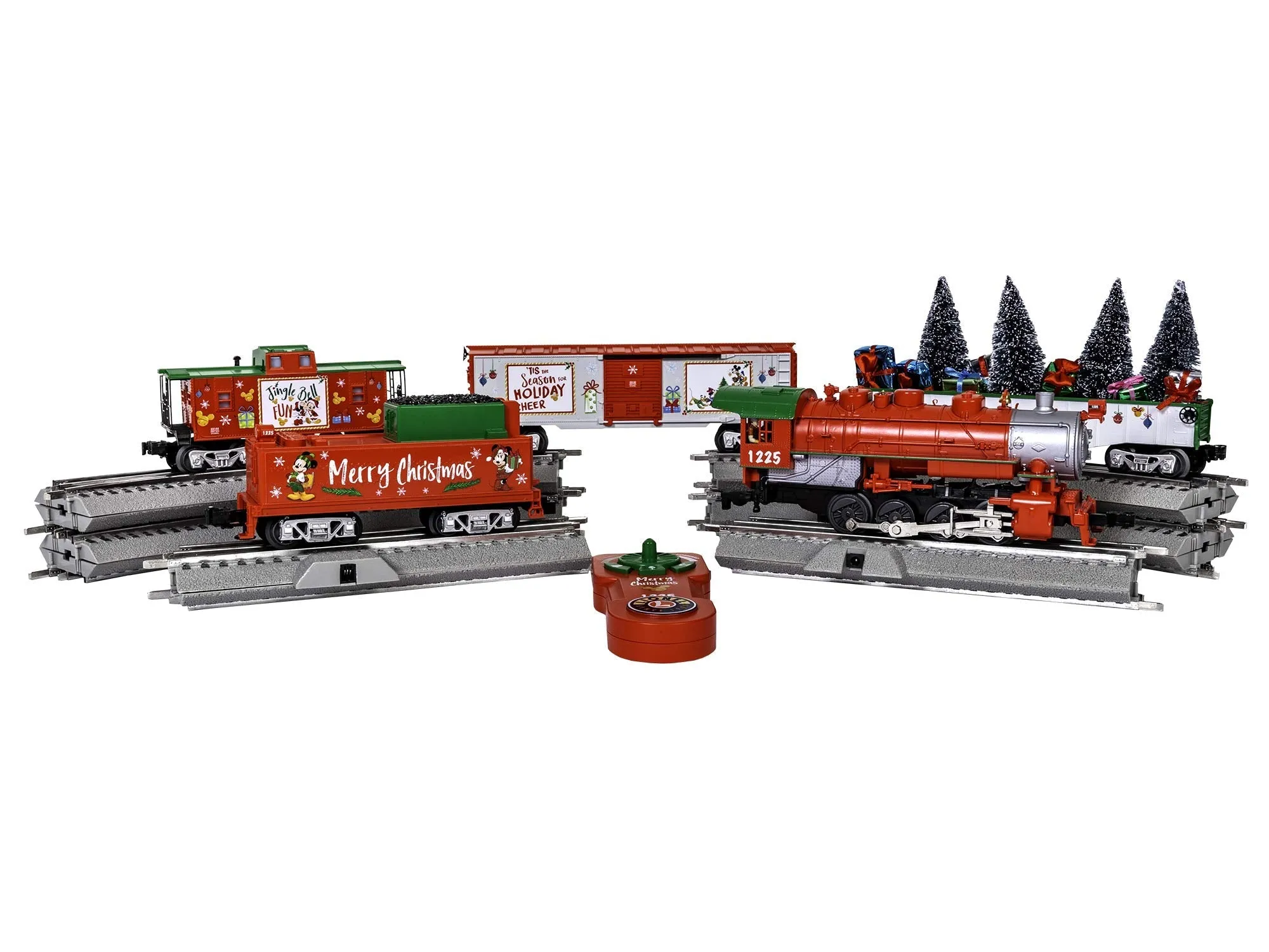 Magical Journey Christmas Train Set: Remote & Bluetooth Enabled for Festive Disney Celebrations