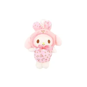 My Melody Flower Bunny Mascot Clip on