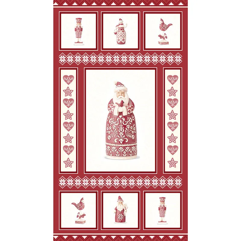 Nordic Noel - Santa Red Panel