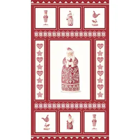 Nordic Noel - Santa Red Panel