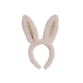 Olli Ella Fluffle Bunny Ear Headband  - Pink