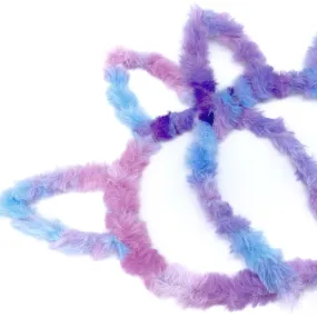 Ombre Fluffy Bunny Ear Hair Bands