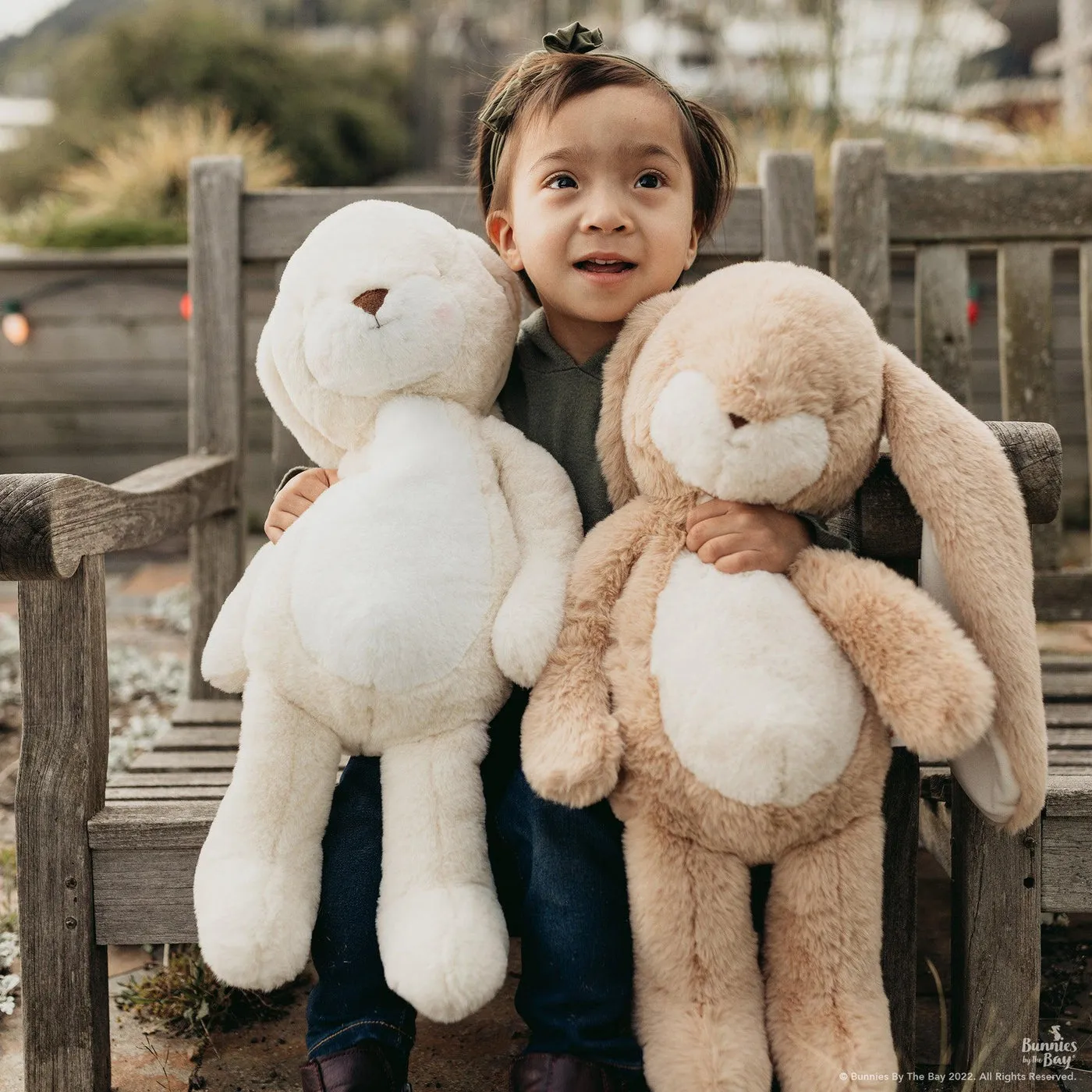Personalized Big Floppy Bunny - Almond Joy