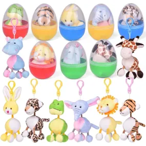 Plush Animal Keychain Easter Eggs-Wholesale