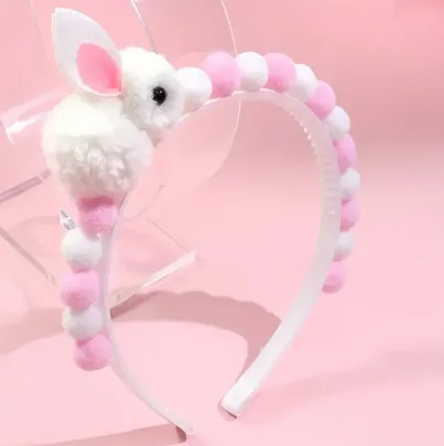 Pom Pom Easter Headband