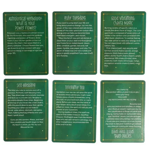 Practical witches spell deck a 100 spells for love happiness and success