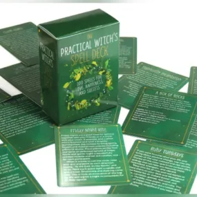 Practical witches spell deck a 100 spells for love happiness and success
