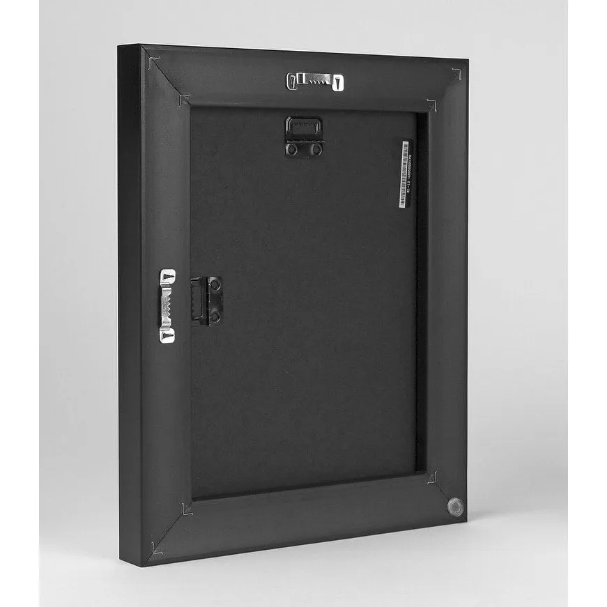 "Believe" Black Float Frame Canvas Art - Multi