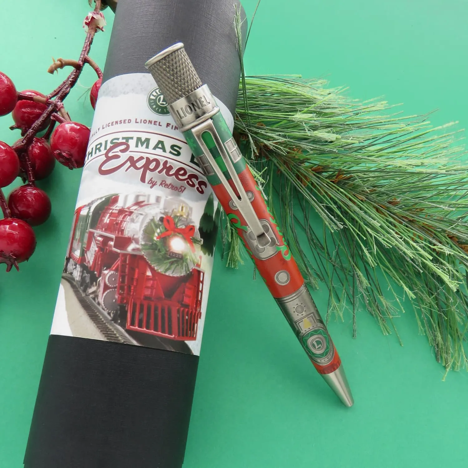 Retro 51 Tornado Rollerball in Lionel Christmas Light Express - Limited Edition