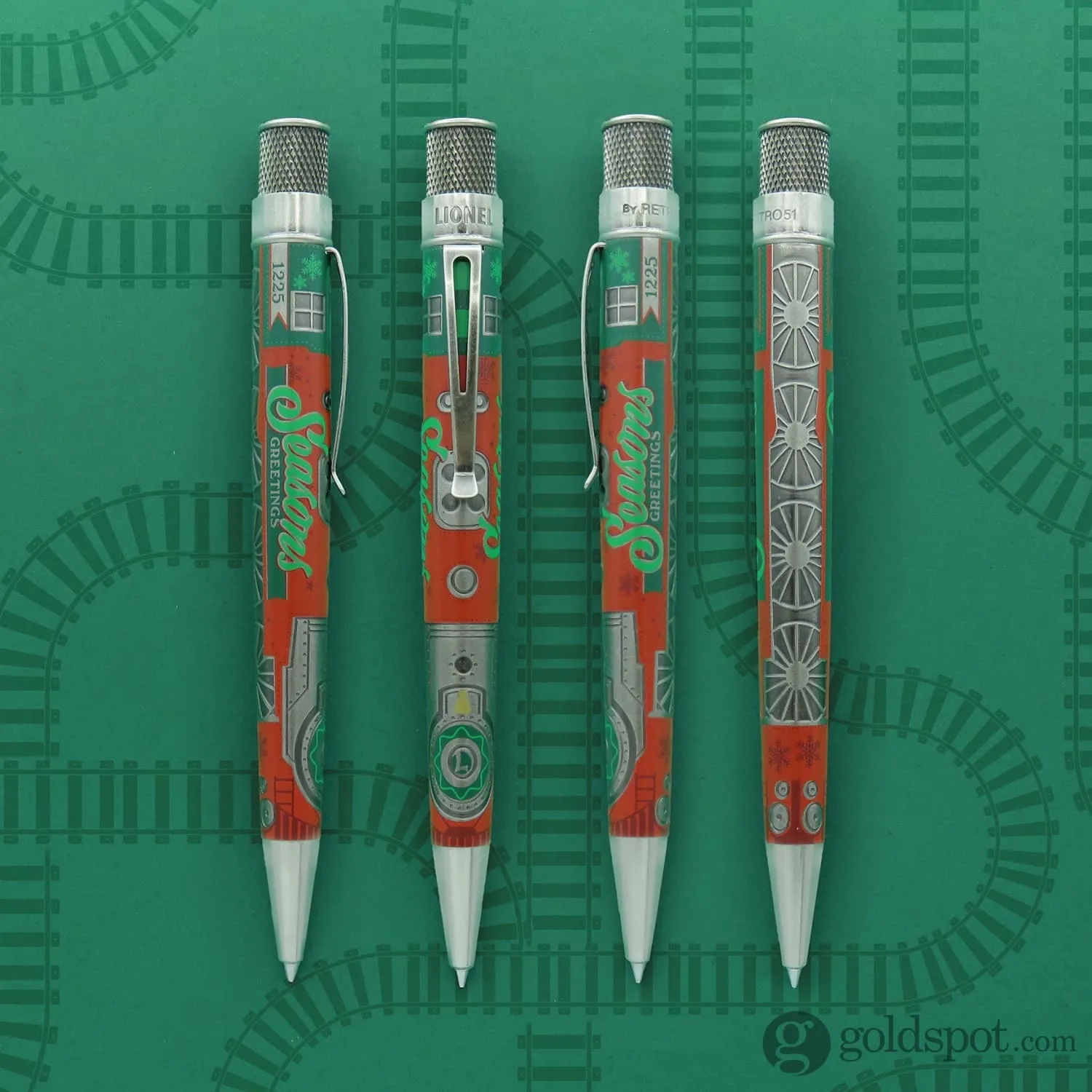 Retro 51 Tornado Rollerball in Lionel Christmas Light Express - Limited Edition