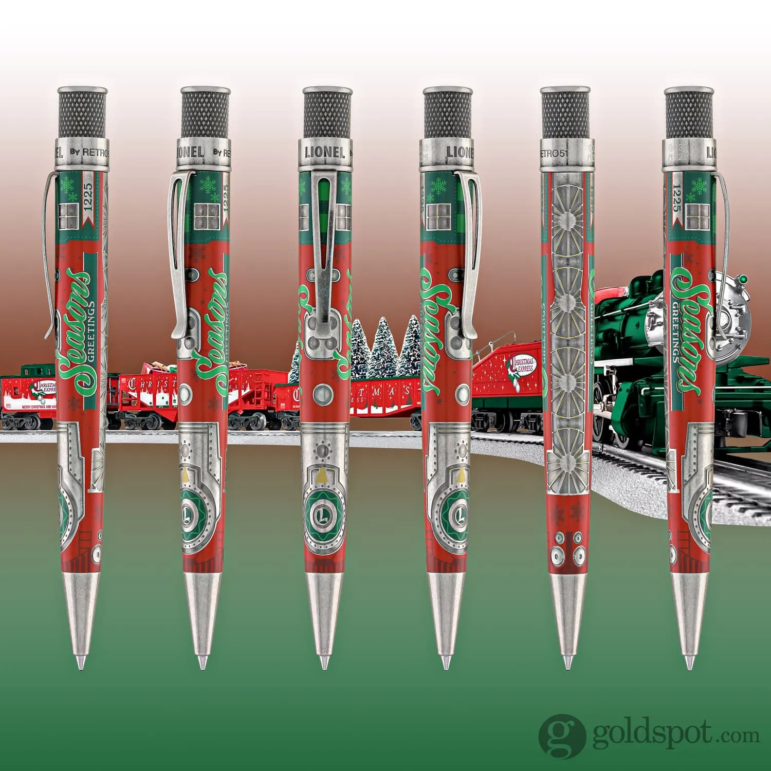 Retro 51 Tornado Rollerball in Lionel Christmas Light Express - Limited Edition