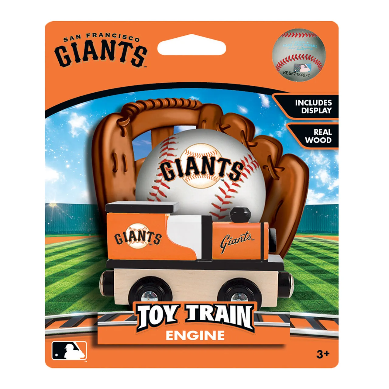 San Francisco Giants Train Engine