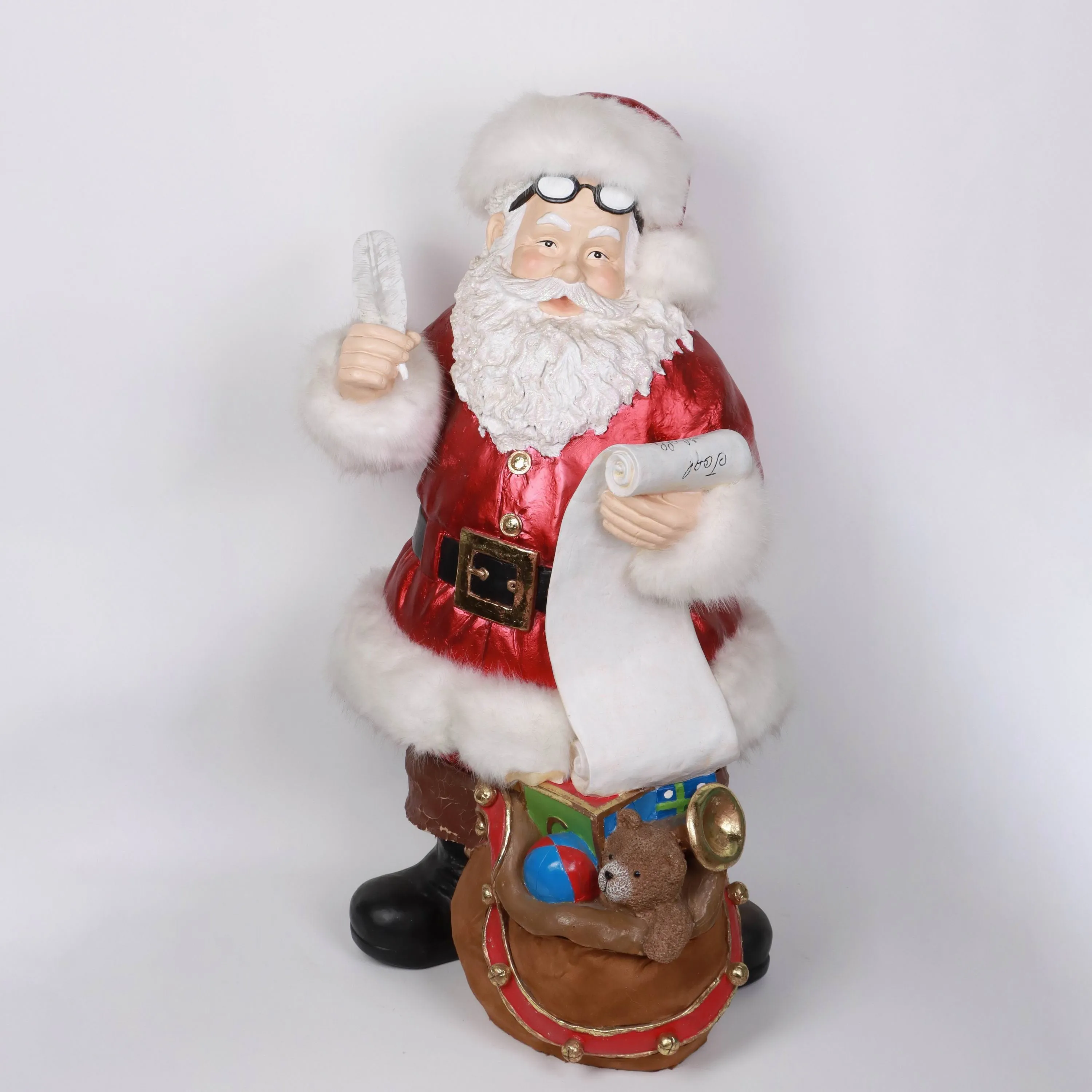 Santa Claus with naughty list