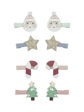 Santa Mini Clips