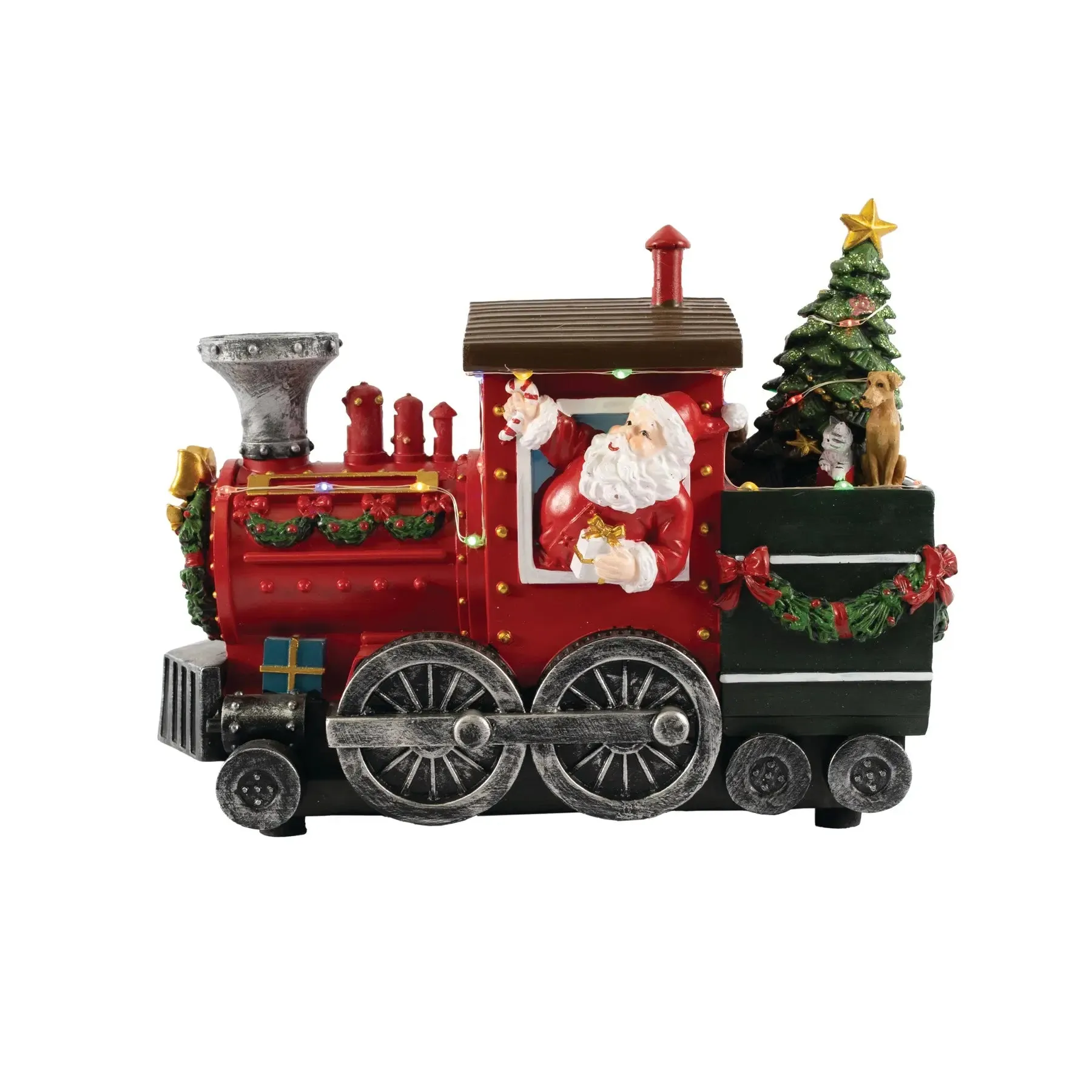 Santa on Train
