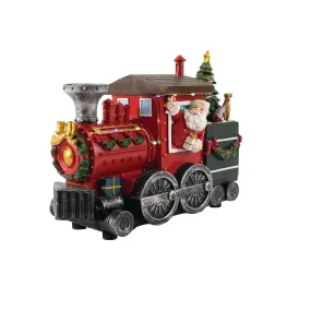 Santa on Train