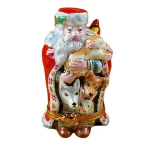 Santa with Animals
