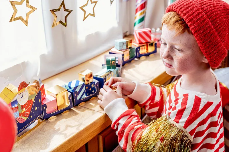 Santa's Sled DIY Advent Calendar
