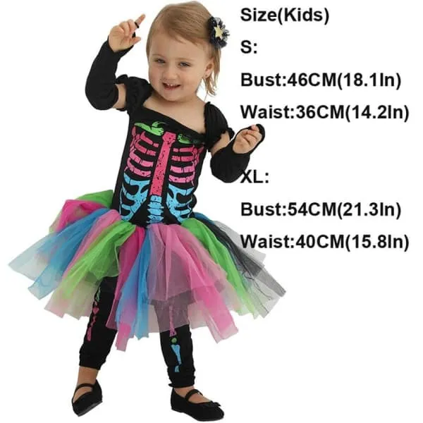 SKULL COSTUME RAINBOW