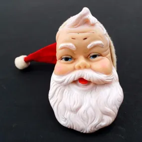 Vintage Santa Claus Head Ornament (c.1950s) N2