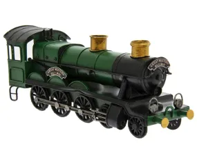 VINTAGE TRAIN GREEN