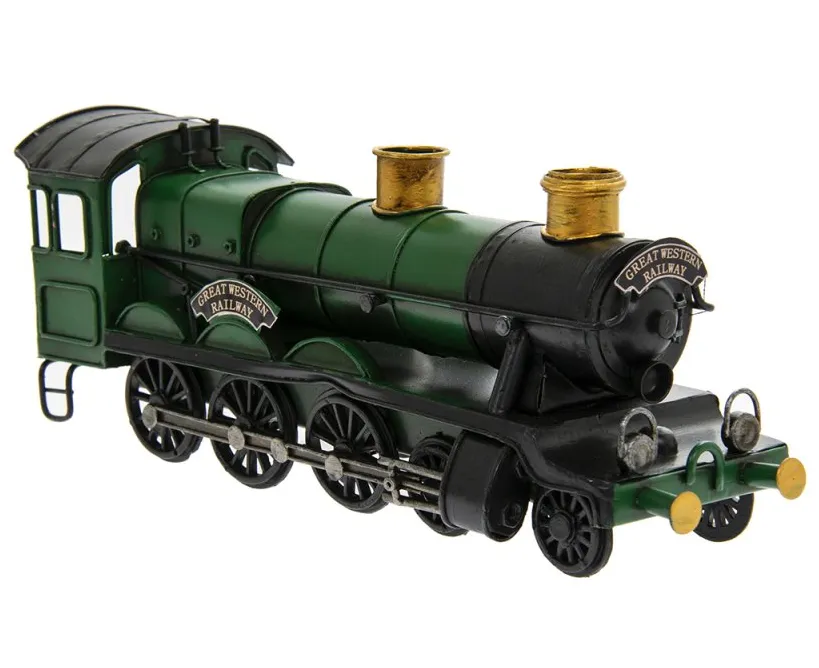 VINTAGE TRAIN GREEN