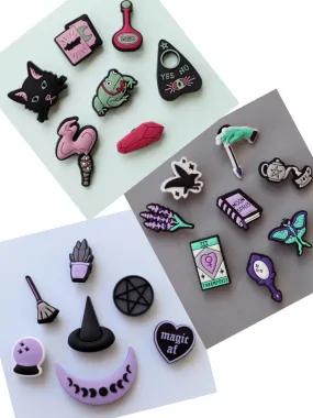 Witch Essentials Shoe Charm Set