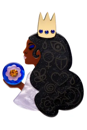 Worthy of Worship Brooch by Erstwilder